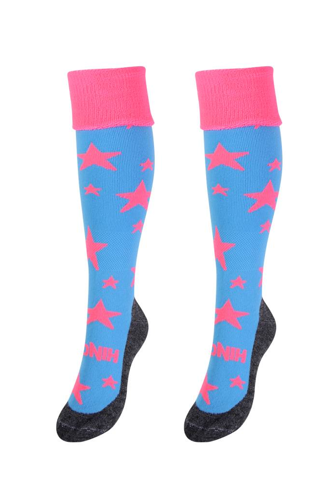 Hingly sokken - Blauwe sterren