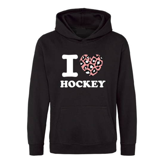 Hingly I love Hockey Panter Hoodie