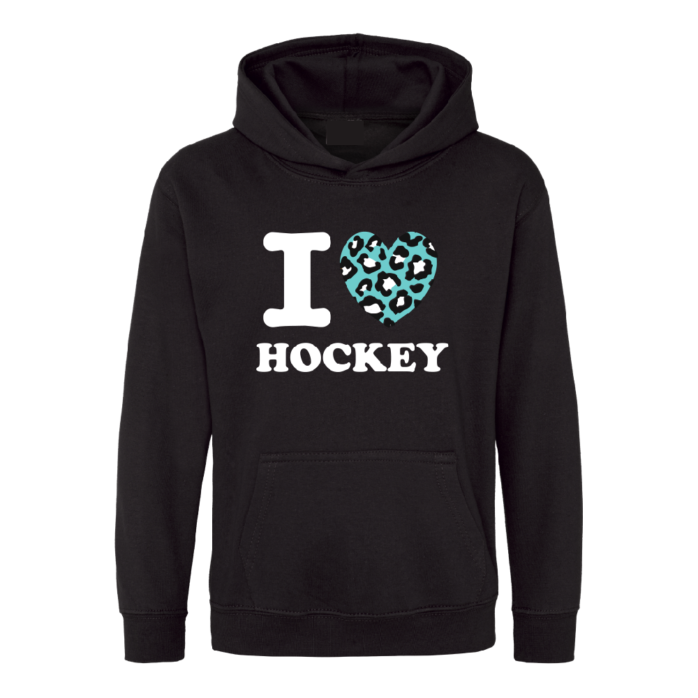 Hingly I love Hockey Panter Hoodie