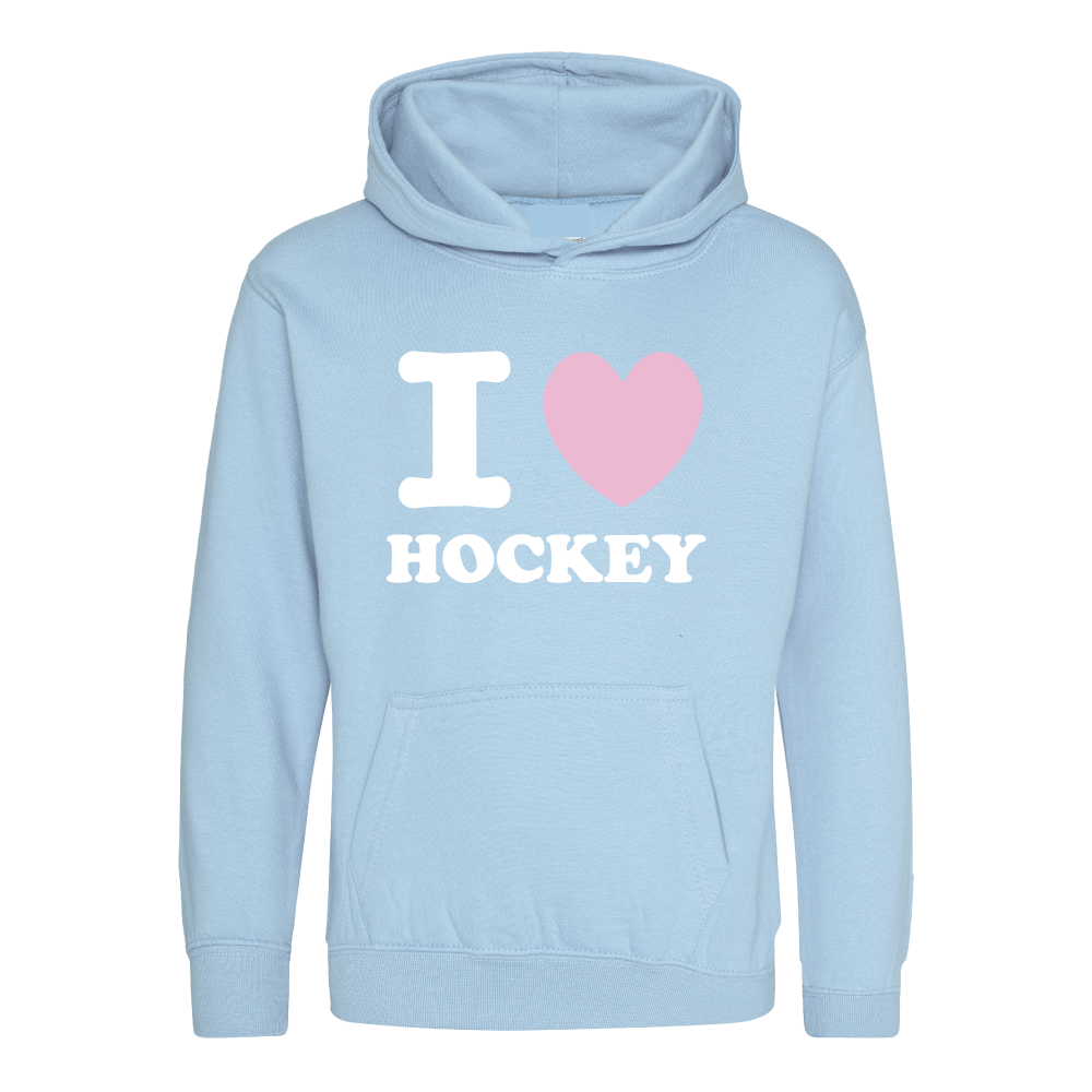 Hingly I Love Hockey Hoodie
