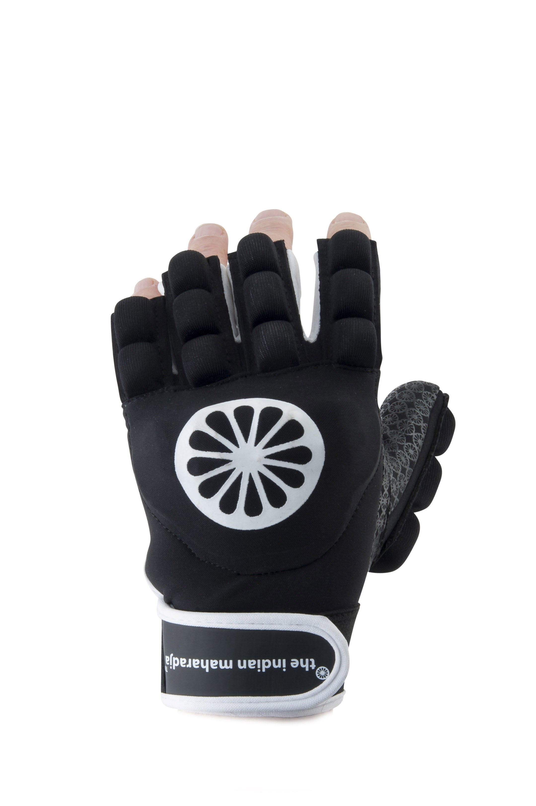 The Indian Maharajah Shell/Foam Half Finger Glove