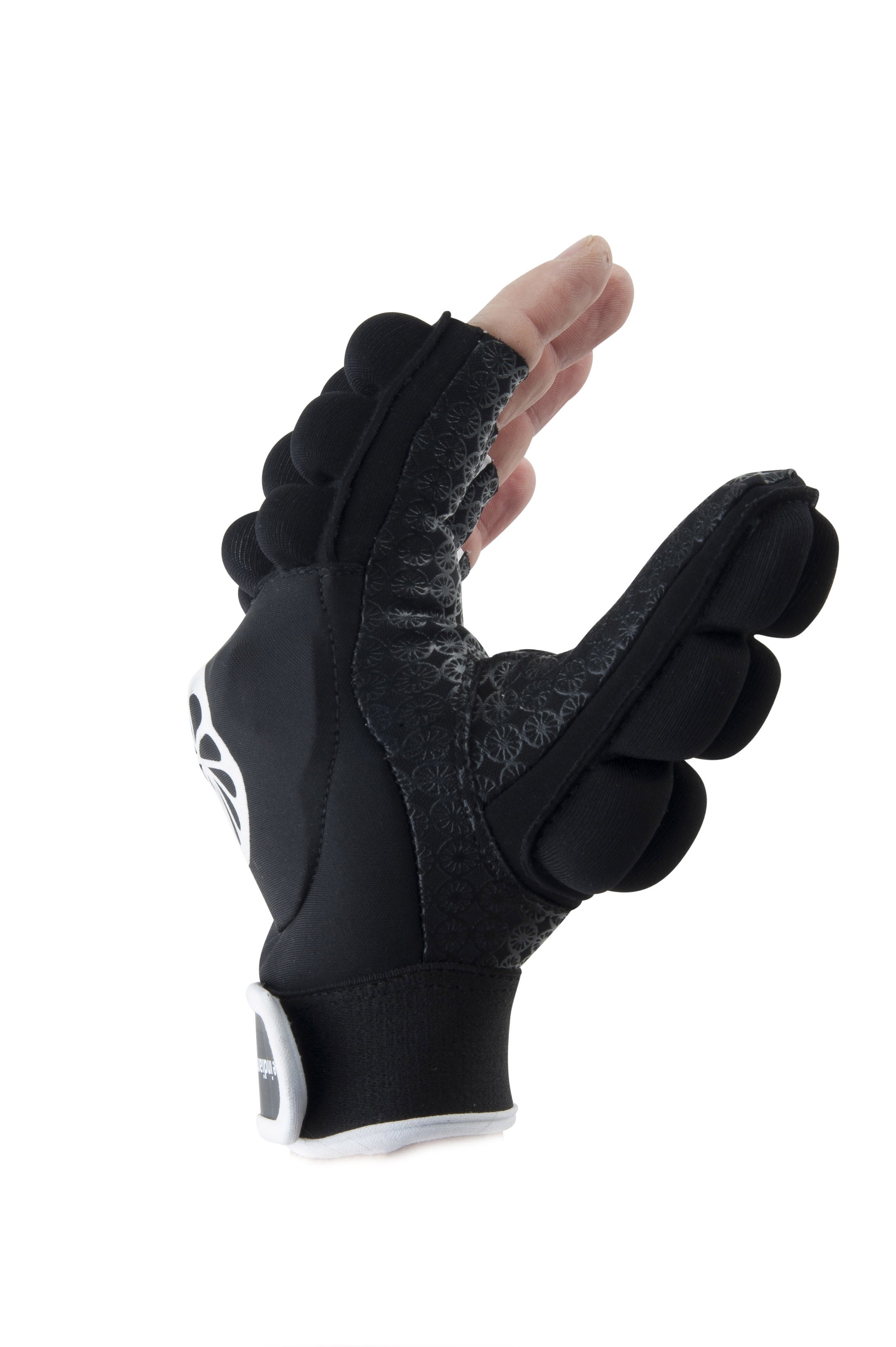 The Indian Maharajah Shell/Foam Half Finger Glove