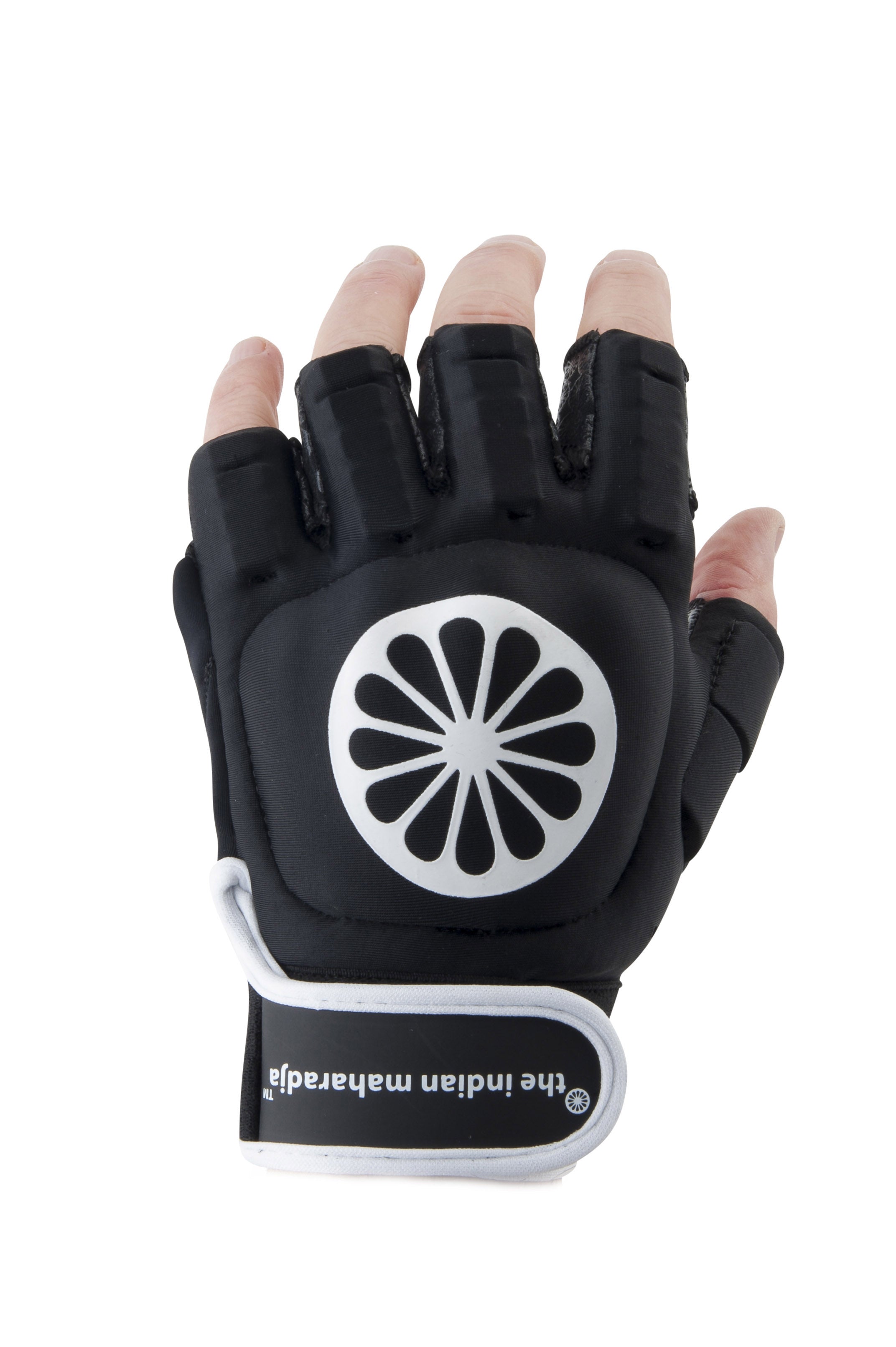 The Indian Maharajah Shell Half Finger Glove