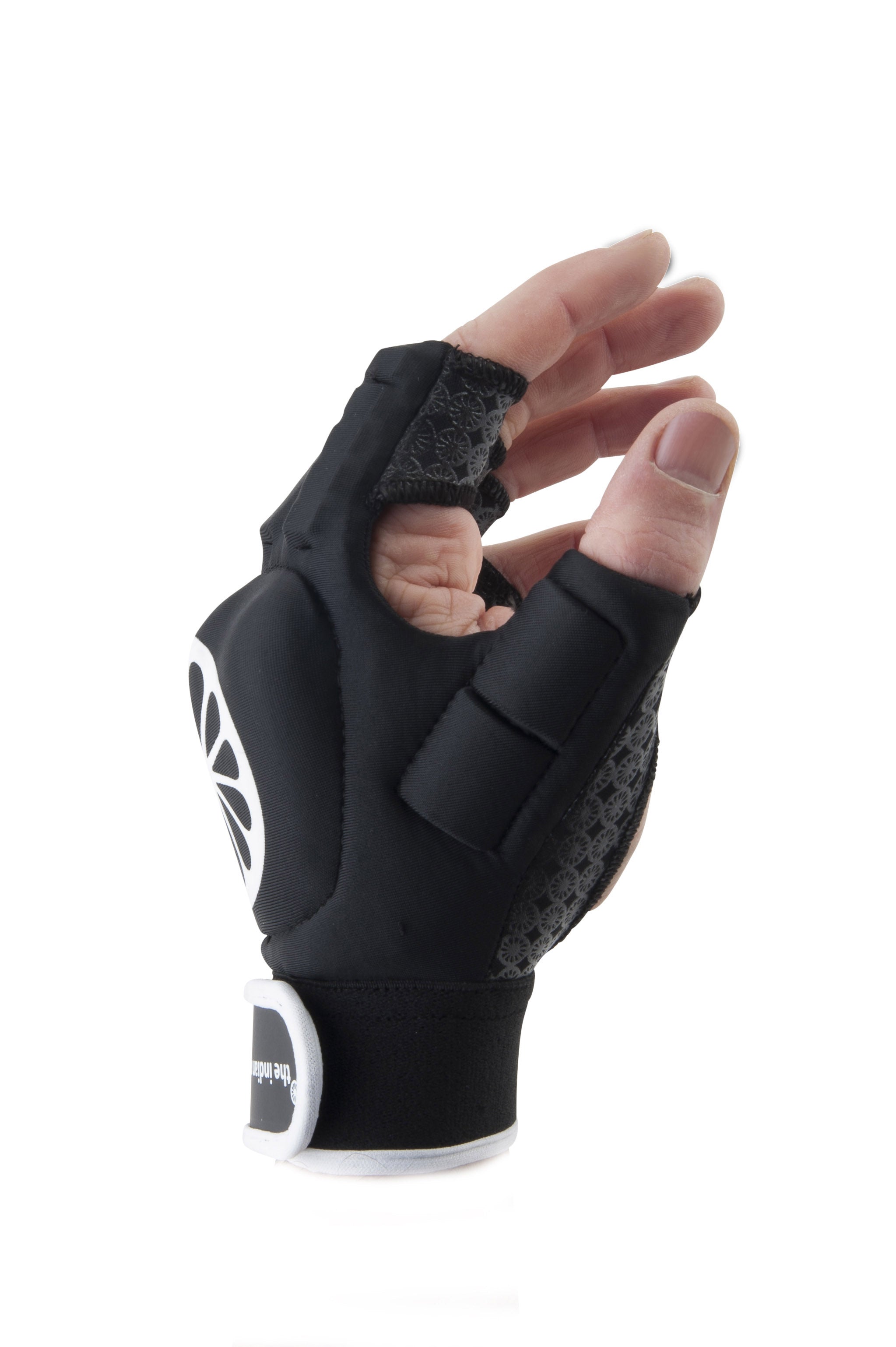 The Indian Maharajah Shell Half Finger Glove