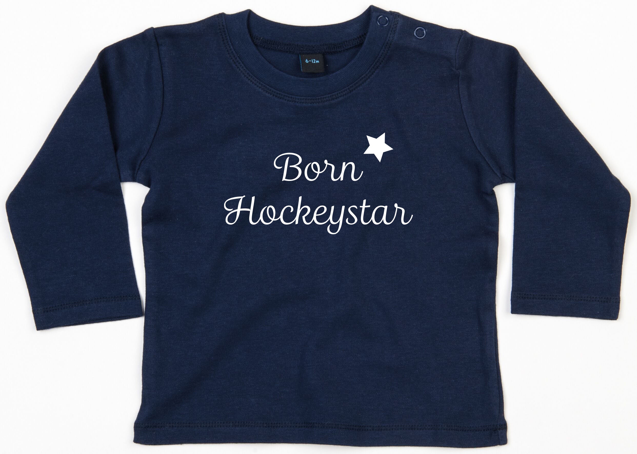 Baby Longsleeve Shirt Born Hockeystar