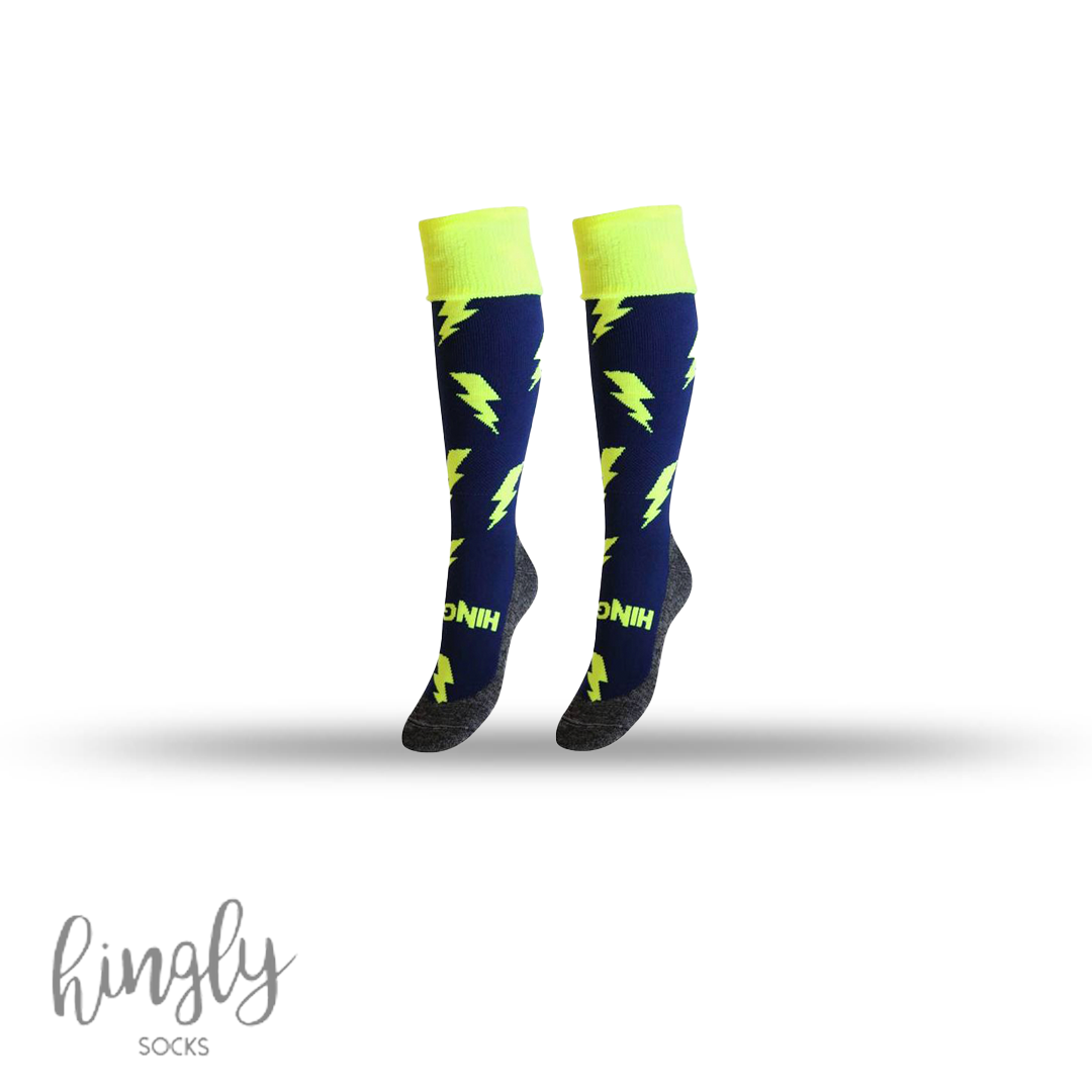 Hingly Socks - Lightning Blue