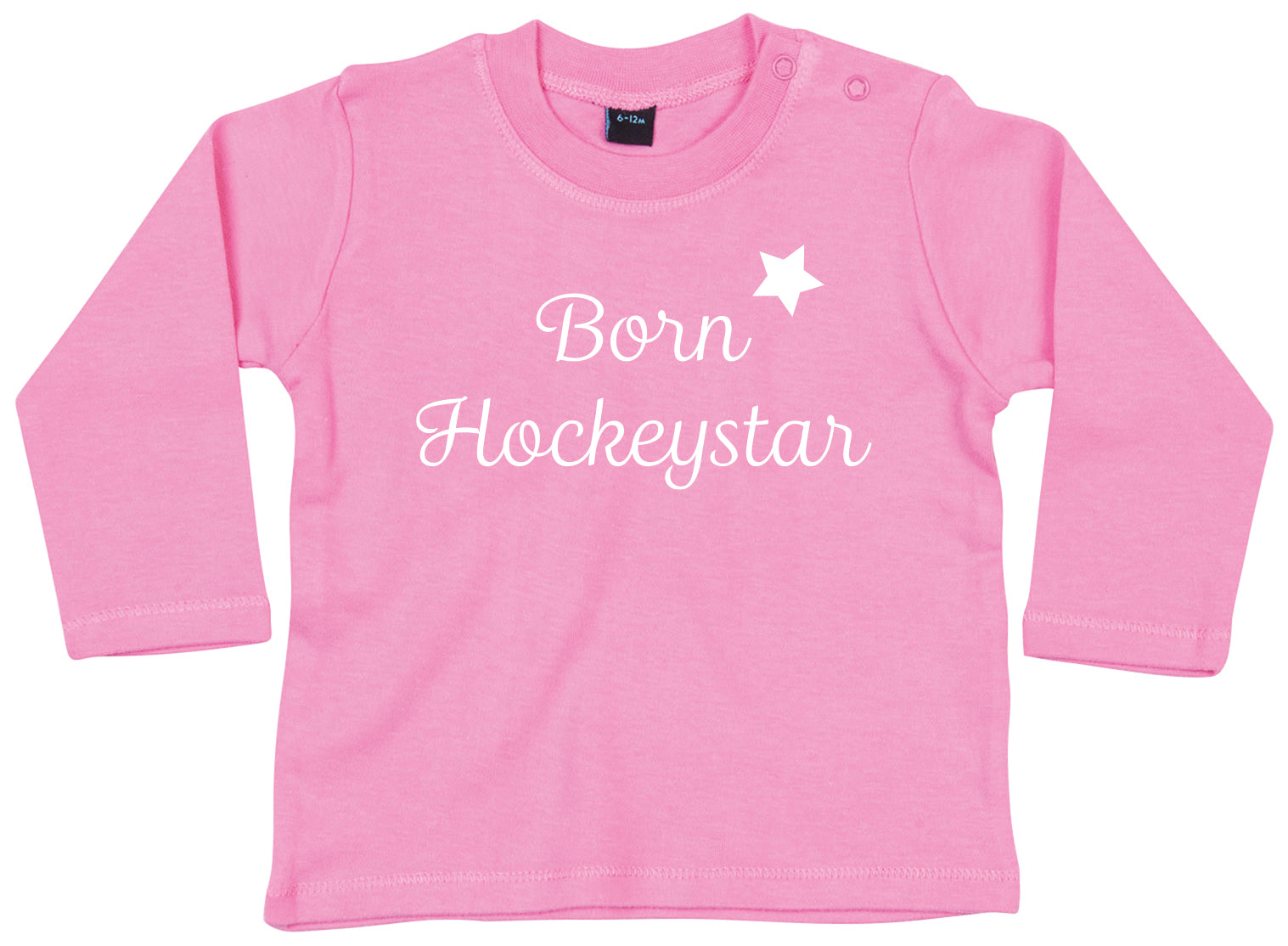 Baby Longsleeve Shirt Born Hockeystar