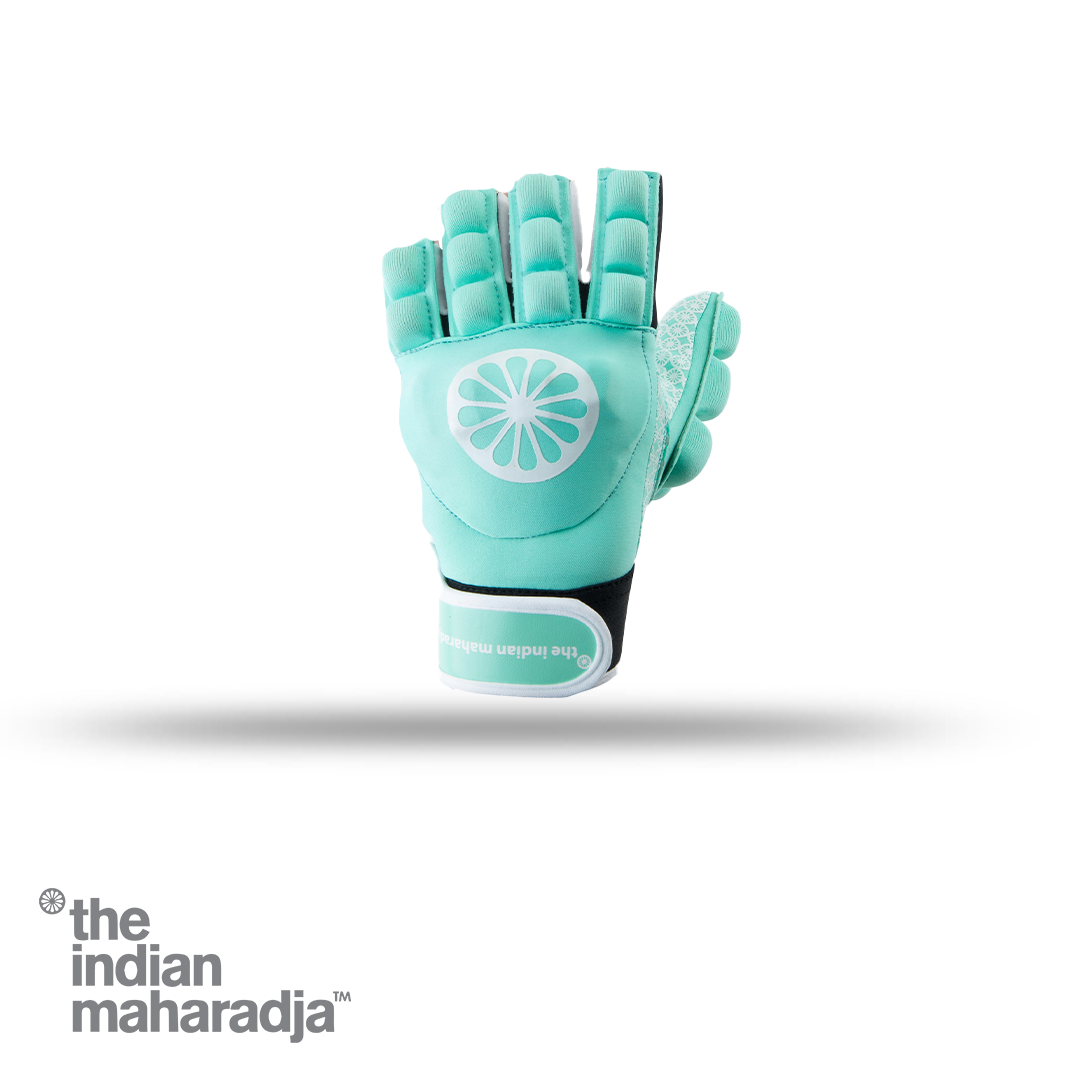 The Indian Maharajah Shell/Foam Half Finger Glove