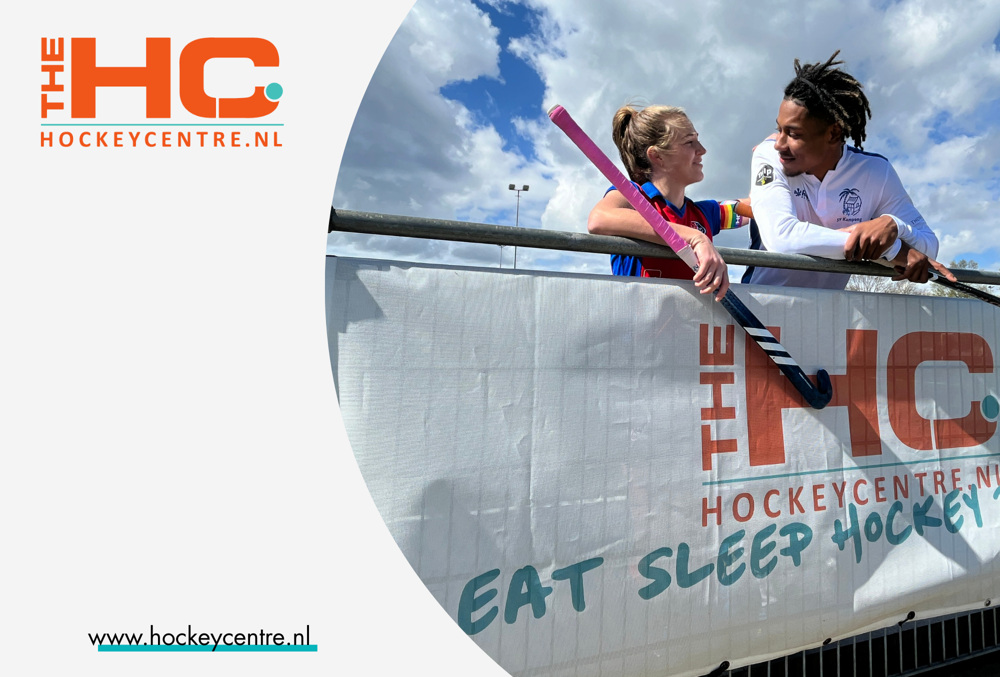 TERRANCE EN XAN KIEZEN VOOR THE HOCKEY CENTRE