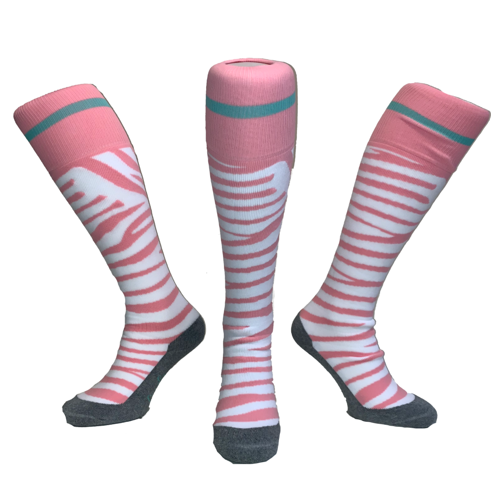 Hingly Socks - Zebra Pink