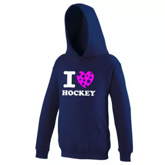 Hingly I Love Hockey Hoodie