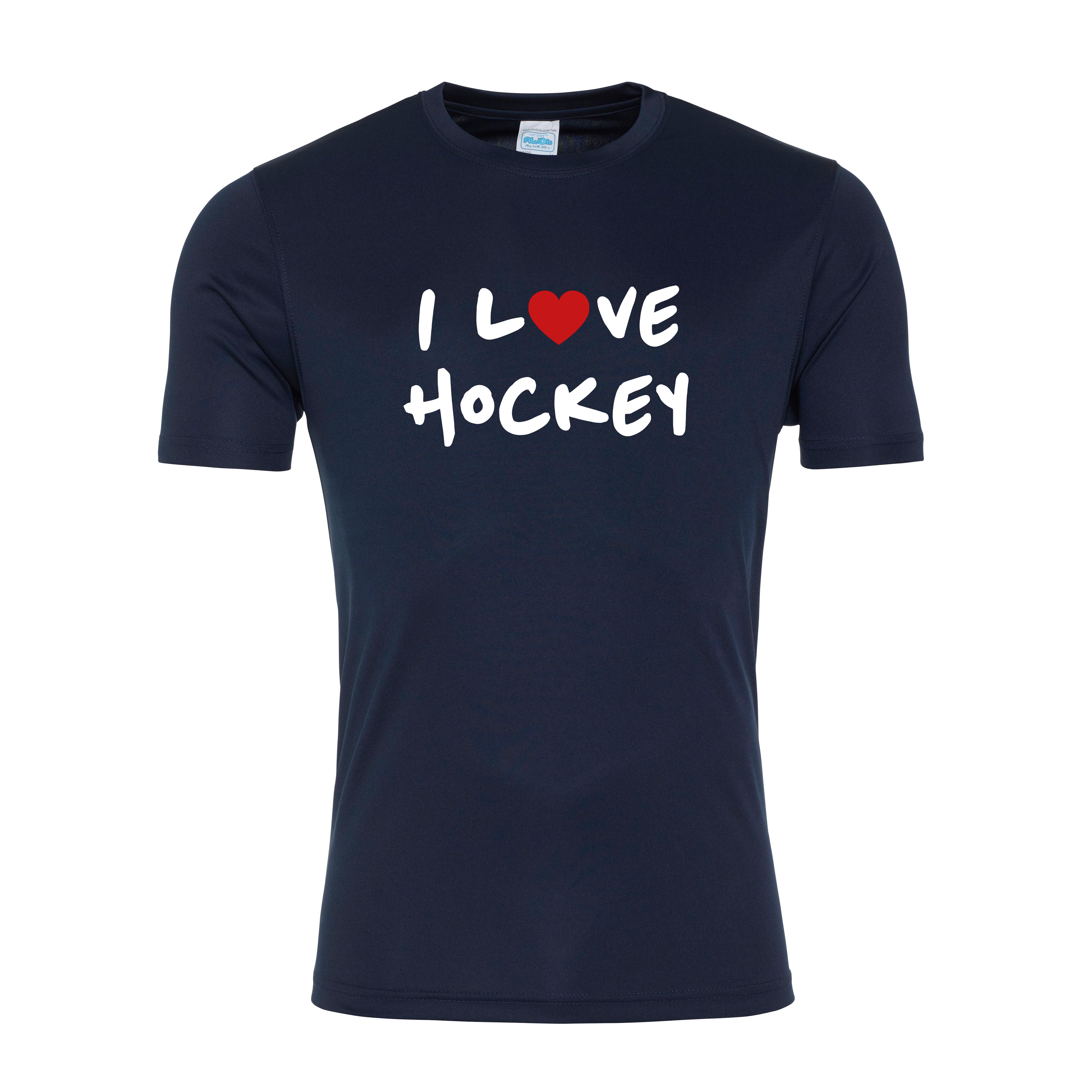 I Love Hockey Shirt