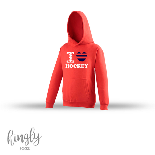 Hingly I love Hockey USA Hoodie