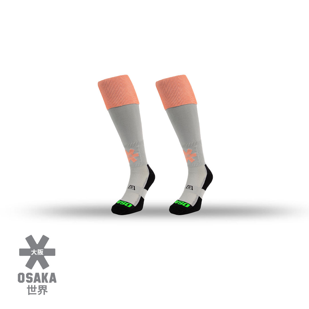 Osaka Socks Gray-Pink