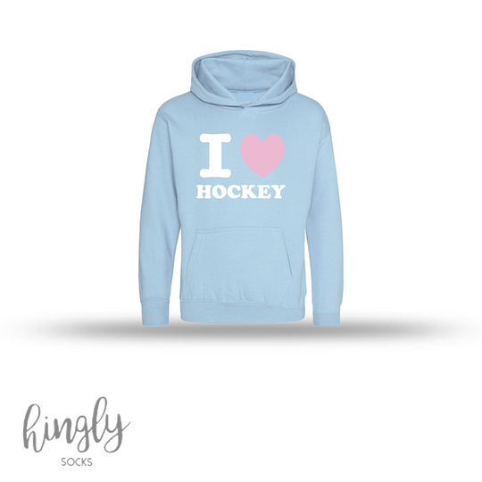 Hingly I Love Hockey Hoodie