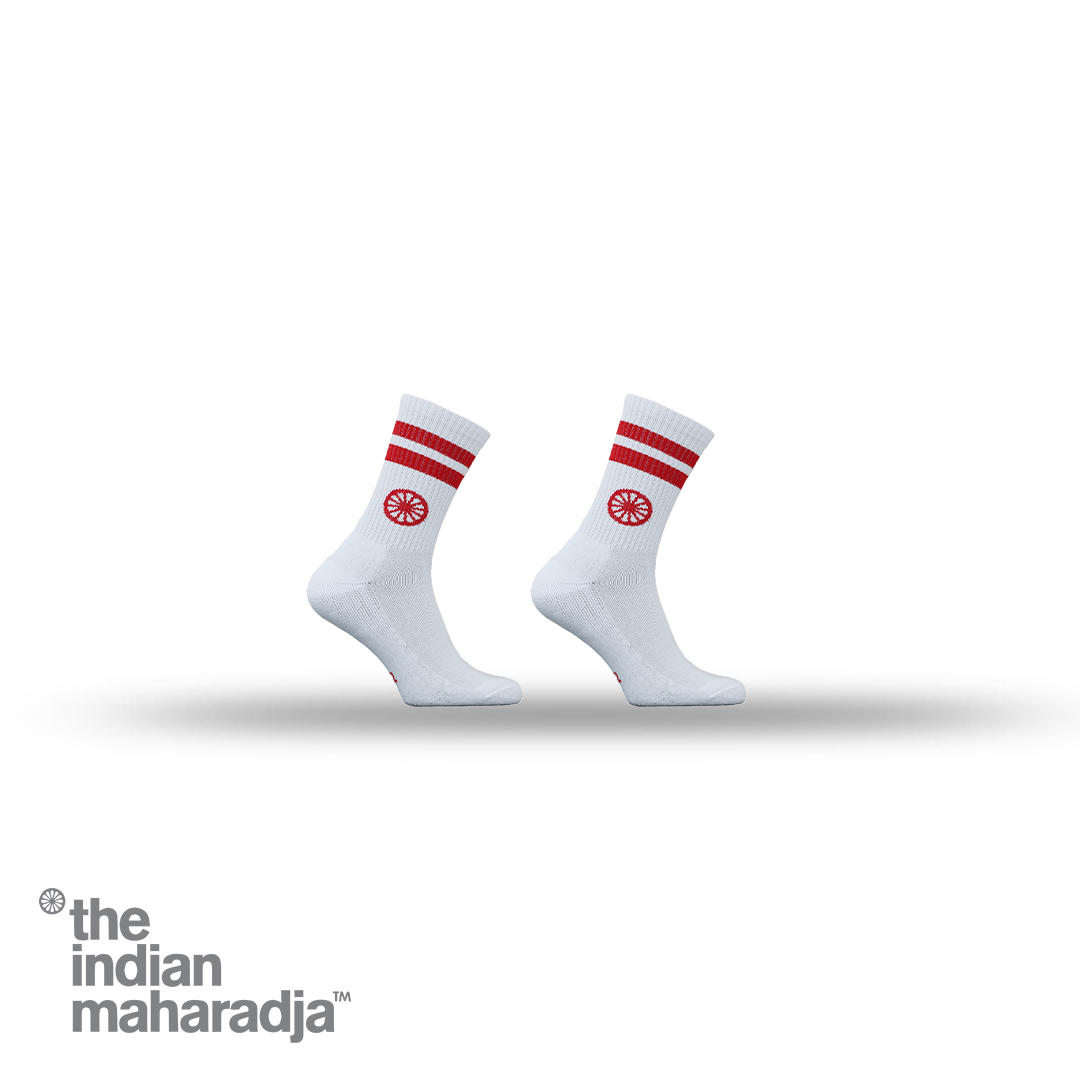 The Indian Maharaja Kadiri Socks Striped High