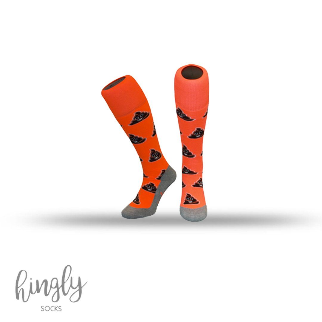 Hingly Socks - Poo Emoji