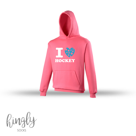 Hingly I love Hockey Sterren Hoodie