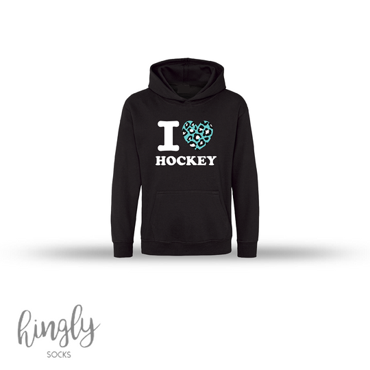 Hingly I love Hockey Panter Hoodie